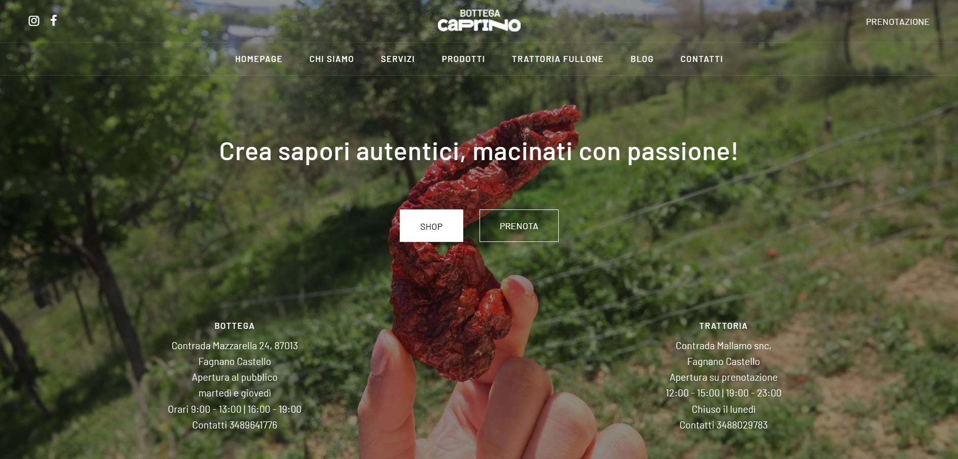 bottega caprino
